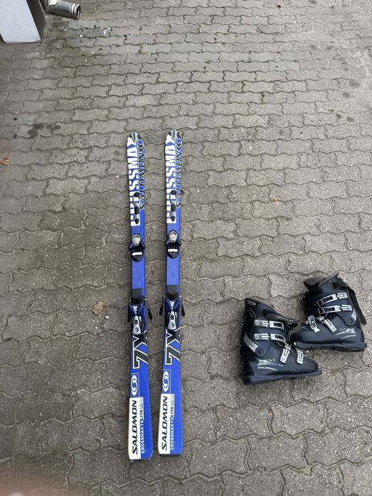 Narty 170 i buty SALOMON
