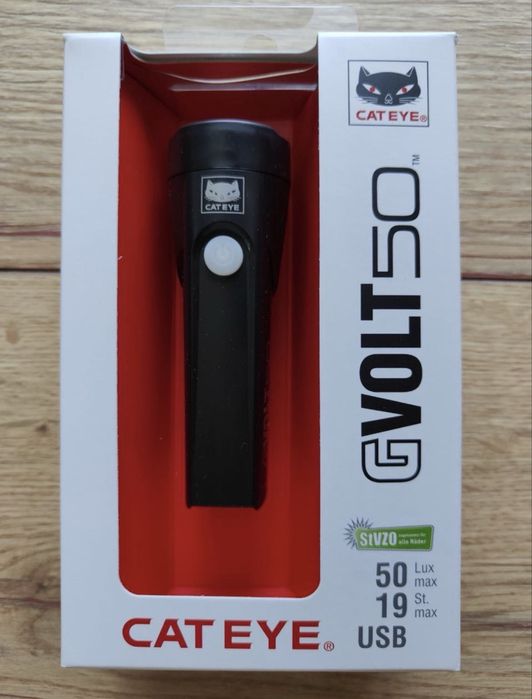 Cateye GVolt 50 to kompaktowa i niezawodna lampka rowerowa