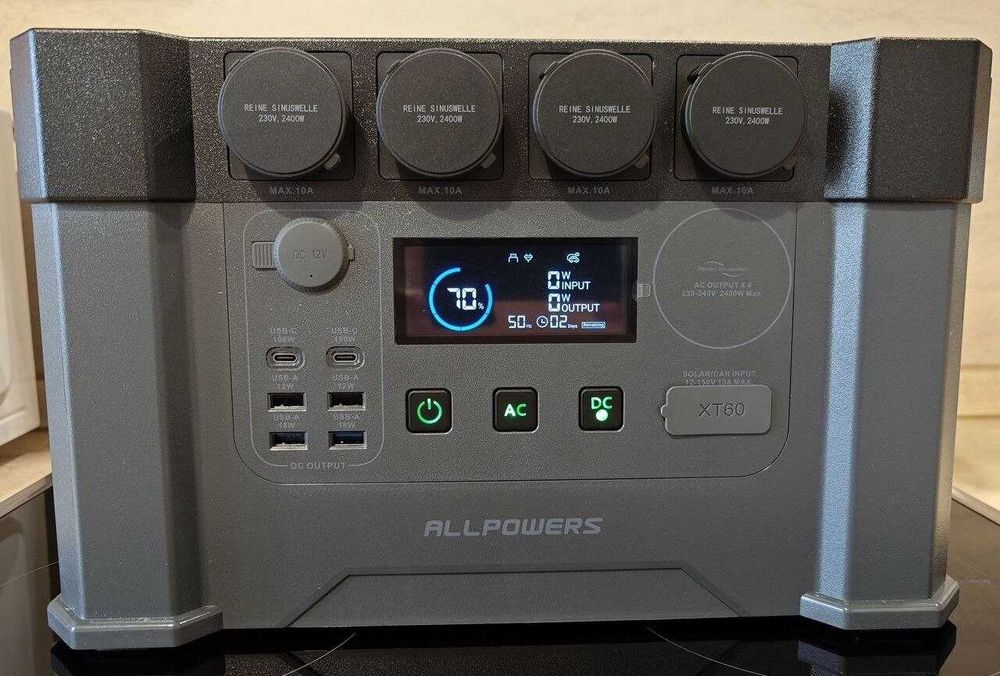 Портативна електростанція Allpowers S2000 Pro (2400W, 1451Wh)