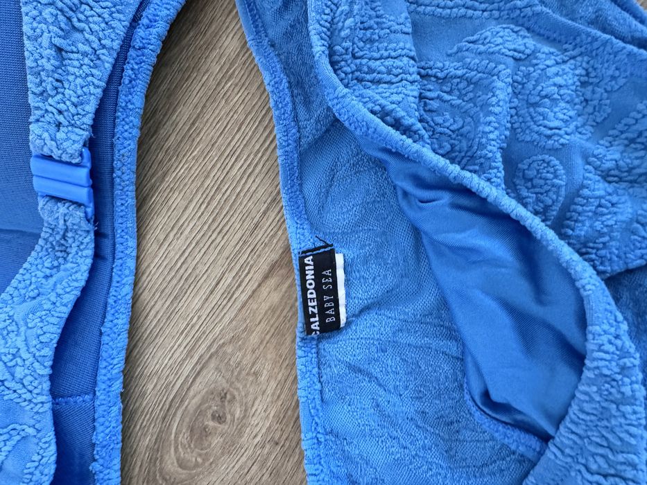 Купальник, синій