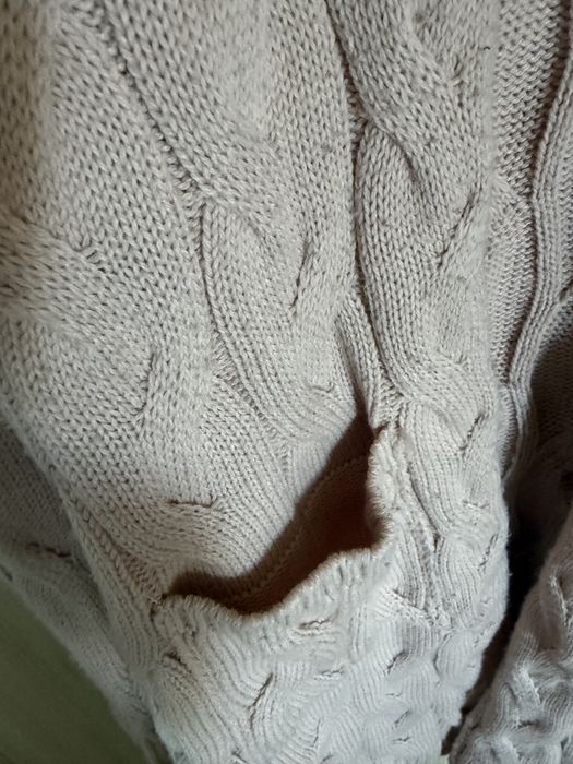 Długi kardigan z kieszeniami