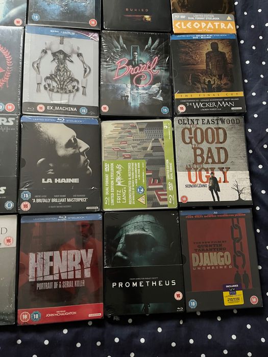 Blu-ray steelbook Clássicos Cinema Disney Hitchcock