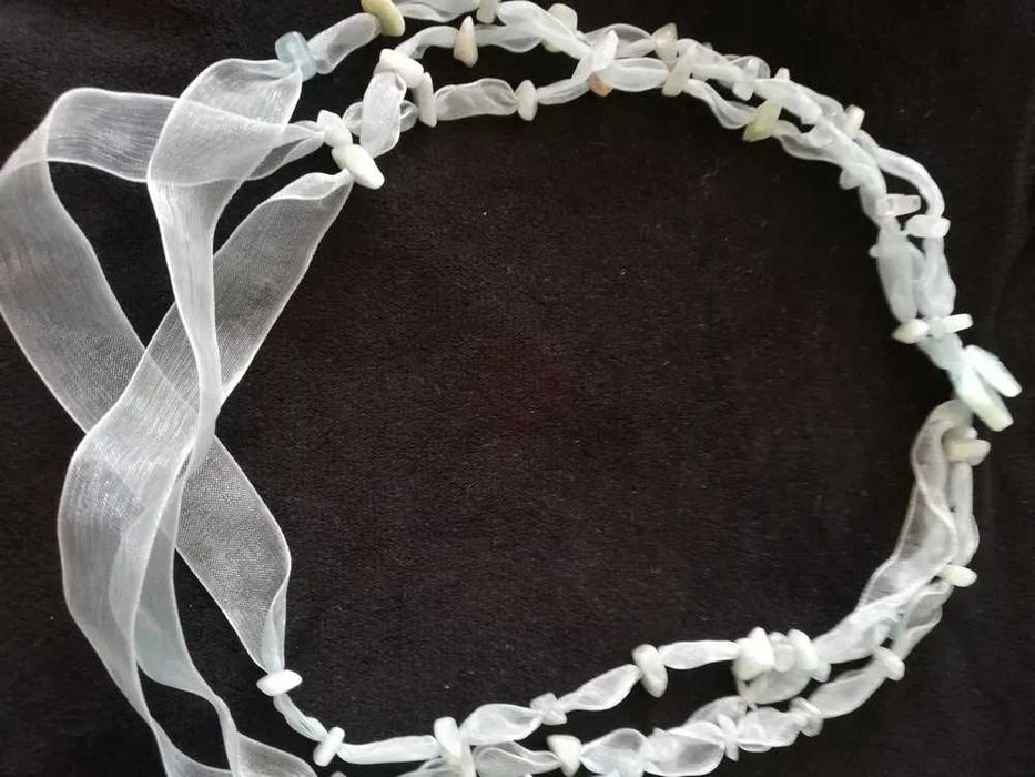 Kamienie naturalne , agat , naszyjnik