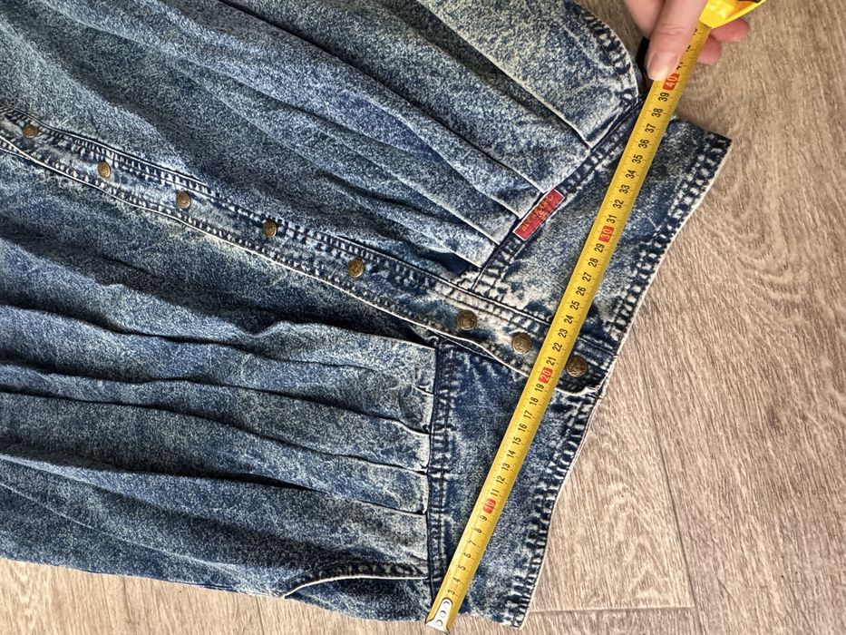 Спідниця джинсова вінтаж, L-XL