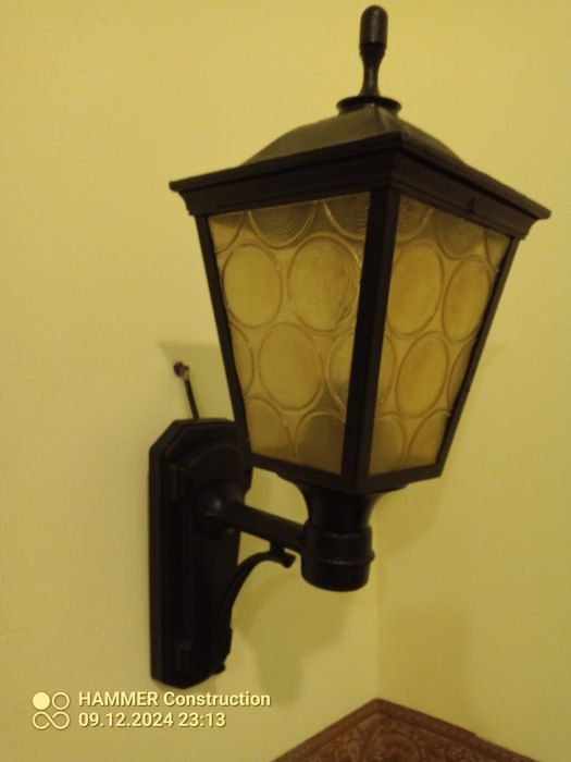 Lampa zewnętrzna retro