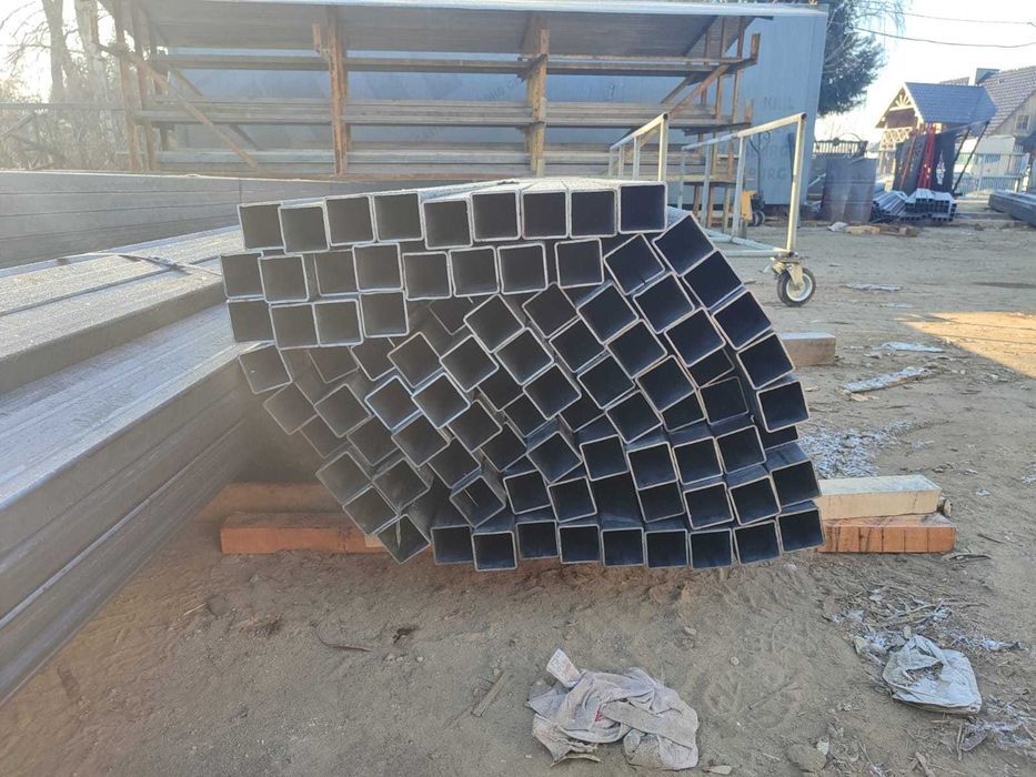 Profil 60x60x3. Słupek, ogrodzenie, kształtownik zamknięty