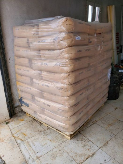 Aglutinante aglomerante Lignobond DD para fazer pellets, granulado
