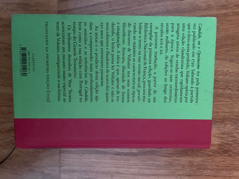 Cândido e o Optimismo de Voltaire