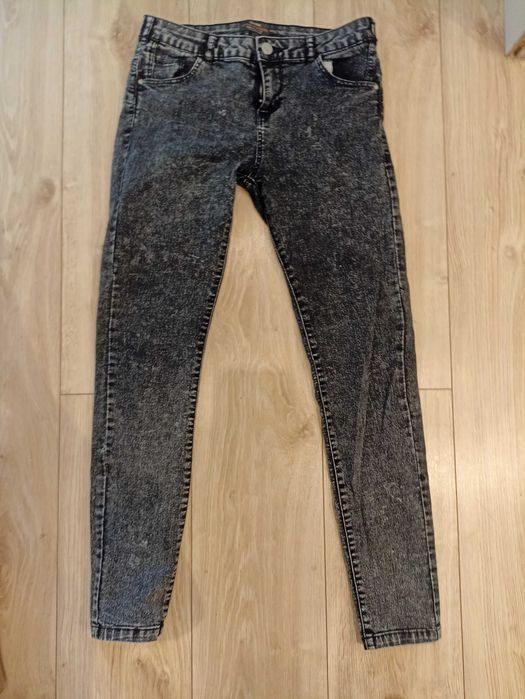 Spodnie marmurkowe bershka