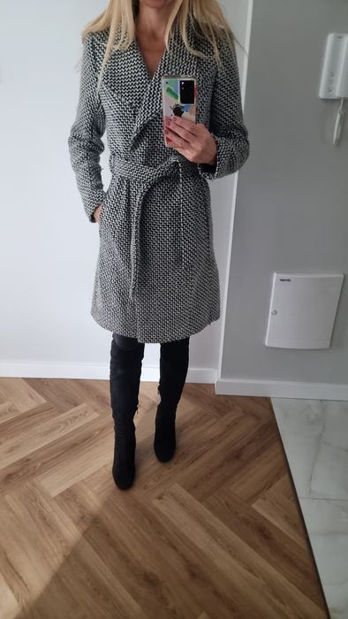 Szary płaszcz Orsay, S