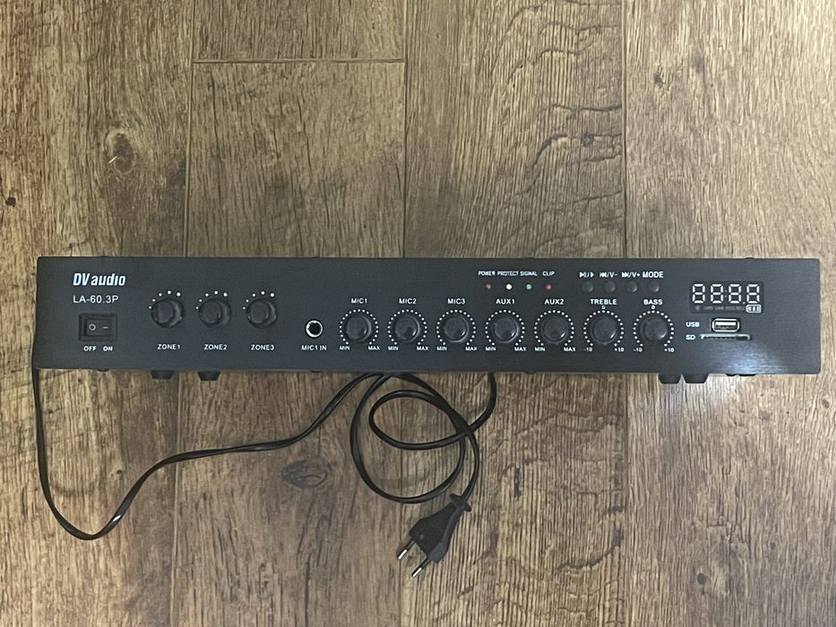 Трансляционный микшер-усилитель DV Audio LA-60.3P