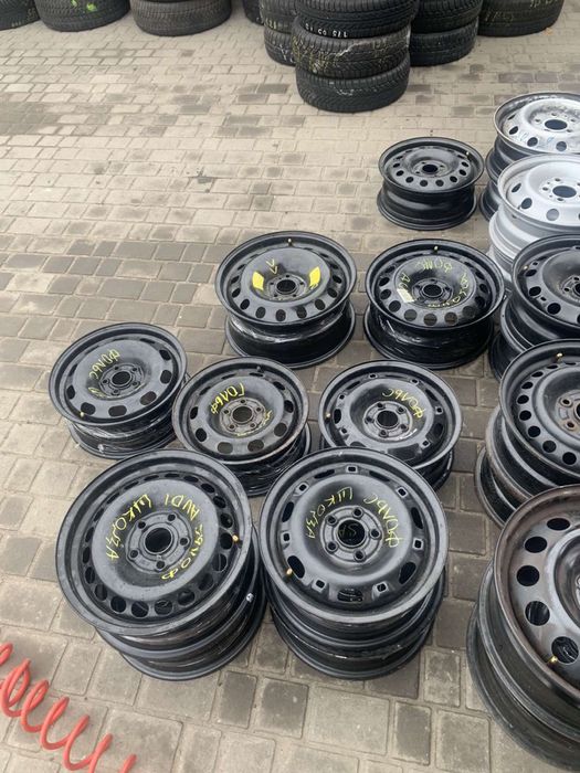 5:112 R 15 Стальные Железные Диски Volkswagen Докатки в Ассортименте