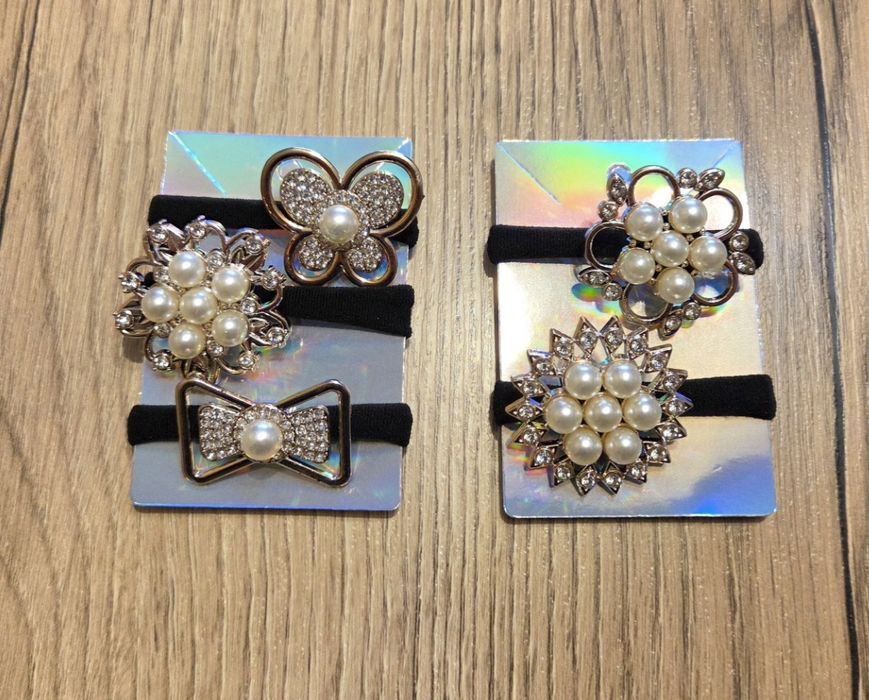 Zestaw gumek do włosów 5 sztuk