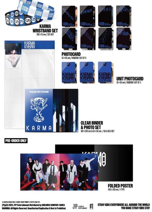 Stray Kids - KARMA [Limited] - Oficial | Selado | Stock Limitado