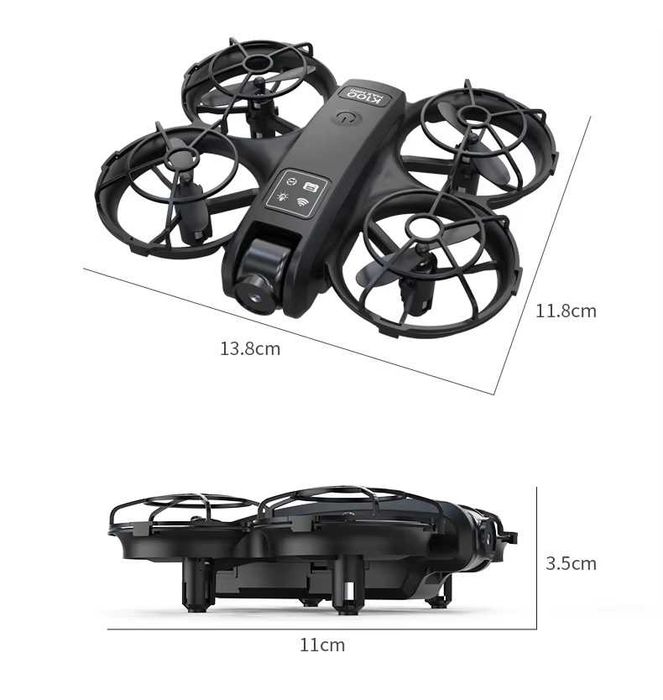 Dron K100 MAX pilot z ekranem + bateria gratis.