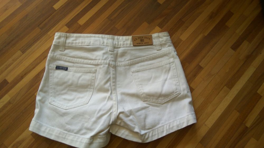 Białe spodenki us polo assn