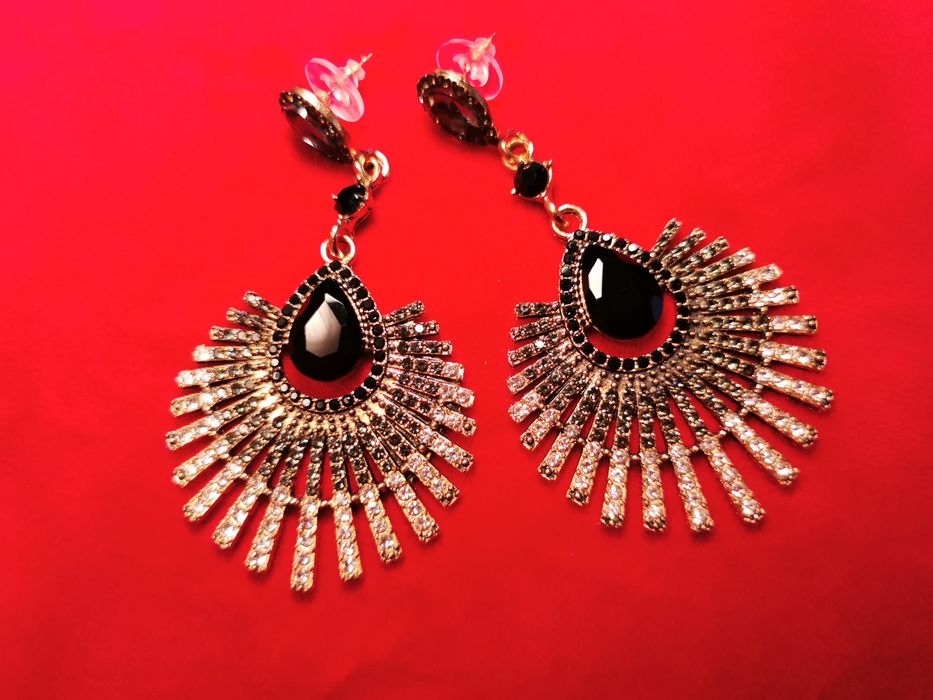 Kolczyki duże piękne