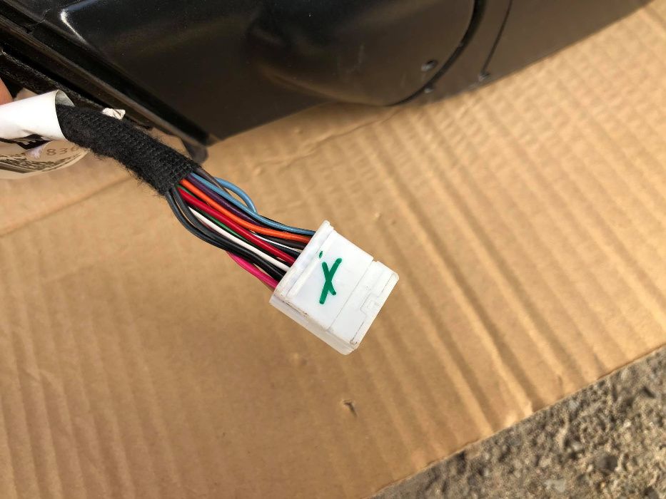 Nissan Rogue Ниссан Рог 18 г 15 pin зеркало левое с камерой цвет G 41