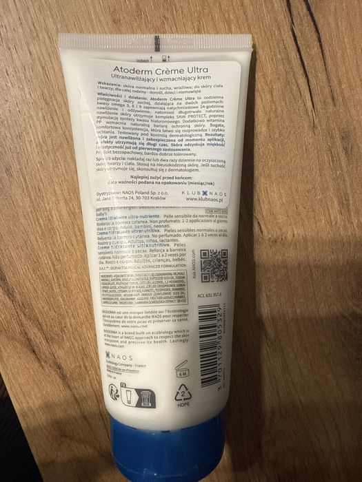 Bioderma Atoderm Creme Ultra krem 200 ml