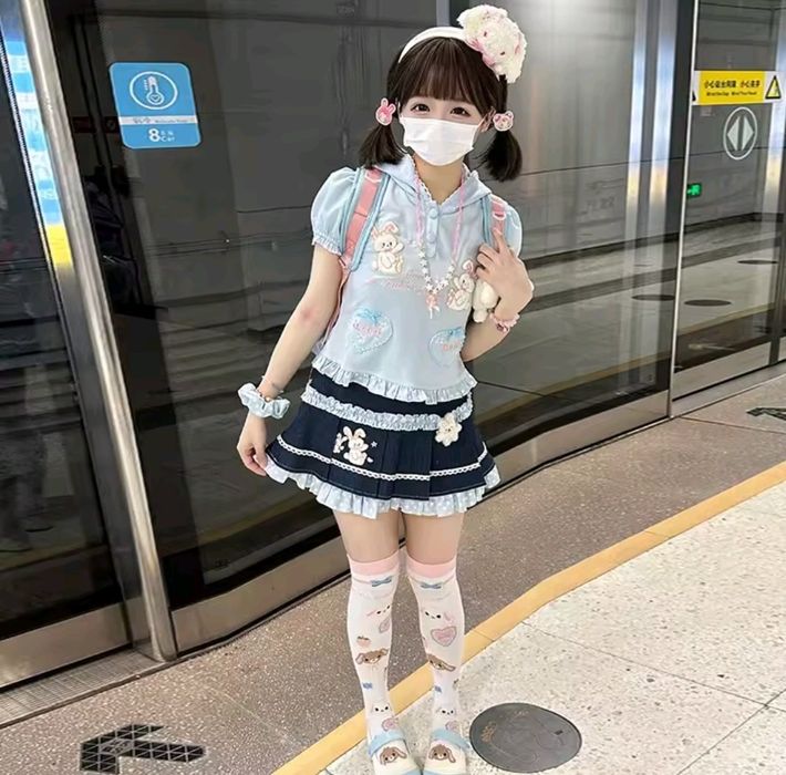 Кофта лолита милая jojifuku sweet lolita jirai kei cutecore kawaii