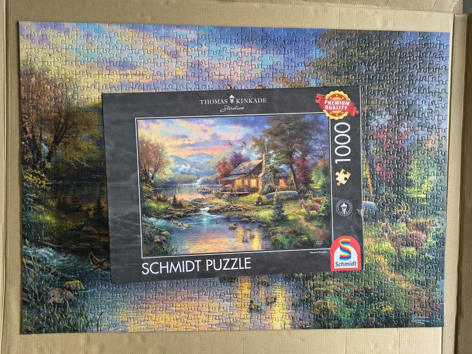 Puzzle Schmidt 1000, Thomas Kinkade, Cud Natury, kompletne