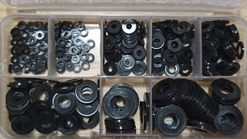 Нейлонові ізоляційні шайбы  350 шт.