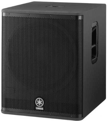 Subwoofer Yamaha DSR18W e Behringer DR18SUB