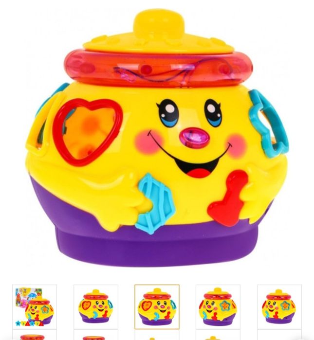 Музичний розвиваючий сотер горшок