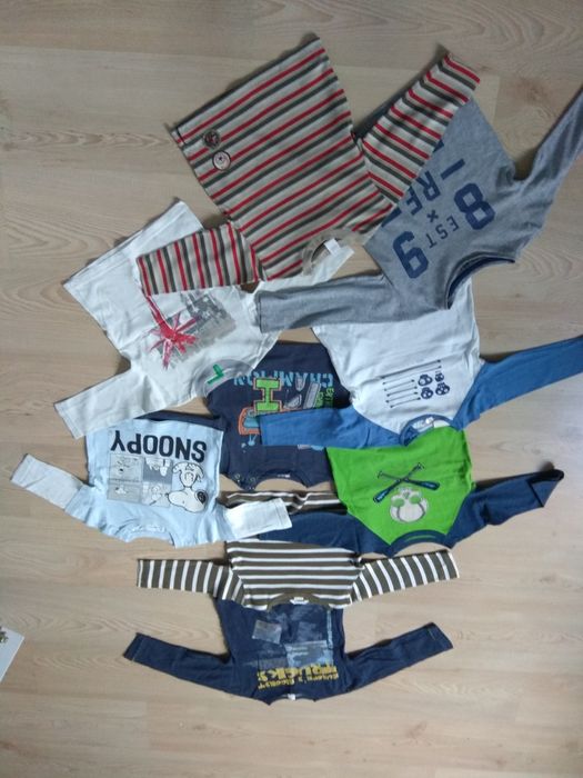 Paka ubranek + zabawki  - 20 sztuk