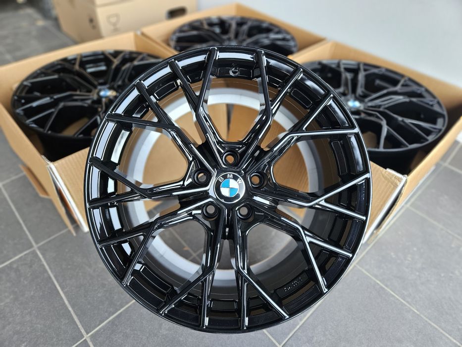 BMW 5 G30 / G31 18 " Nowe 5x112 Felgi Czarne Alufelgi ET30