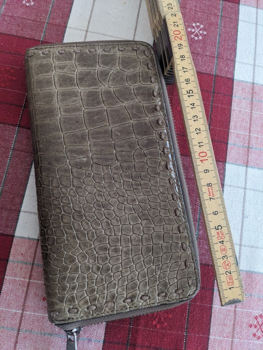 Ogłoszenie do 14.3 Skórzany portfel GGL. Orginalny.Stan b.dobry