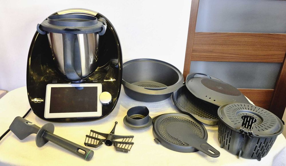 Thermomix Tm 6 Termomix Czarny Połysk Gwarancja 2 miesiące