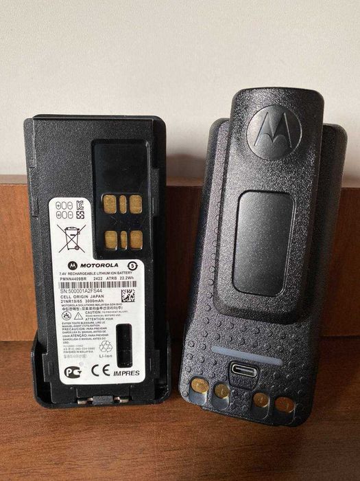 Акумуляторна батарея для раций Motorola c type-c 3000mAh,DP4400,DP4800