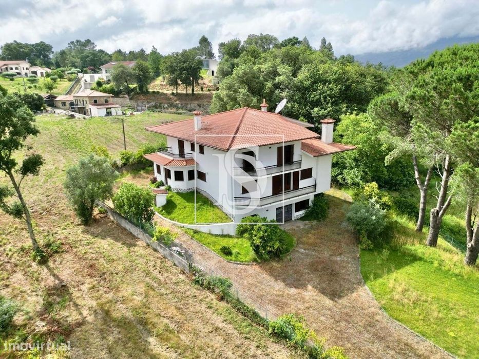 Vivenda com 6.160 m² de terreno para  produção de uvas  de vinho verde