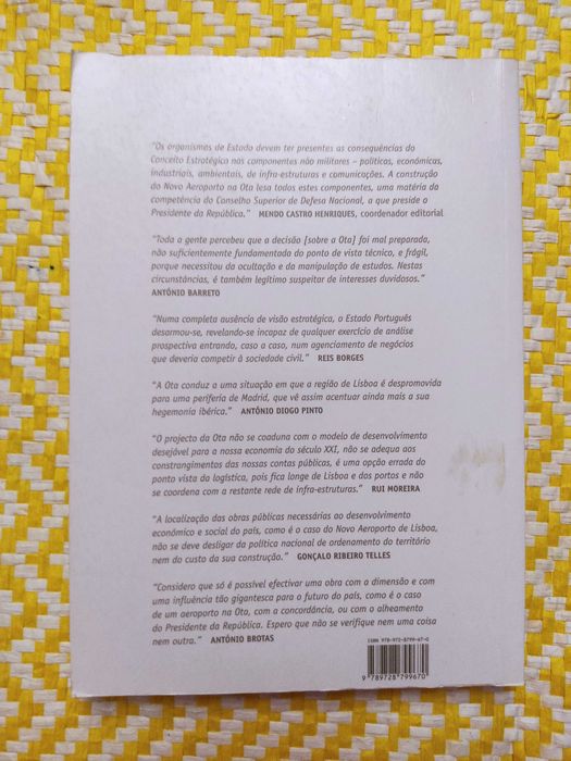 O ERRO DA OTA e o futuro de Portugal
Vários autores
