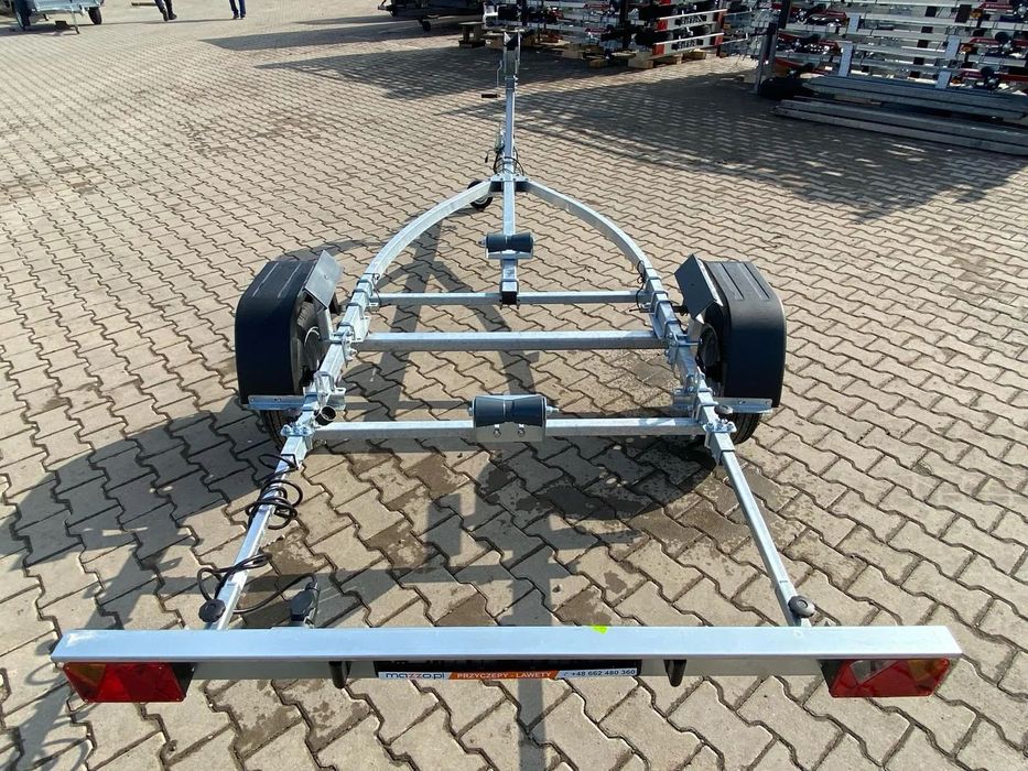 Temared Dostawa Przyczepka Podłodziowa Dmc750kg Łódź Do 4,3M