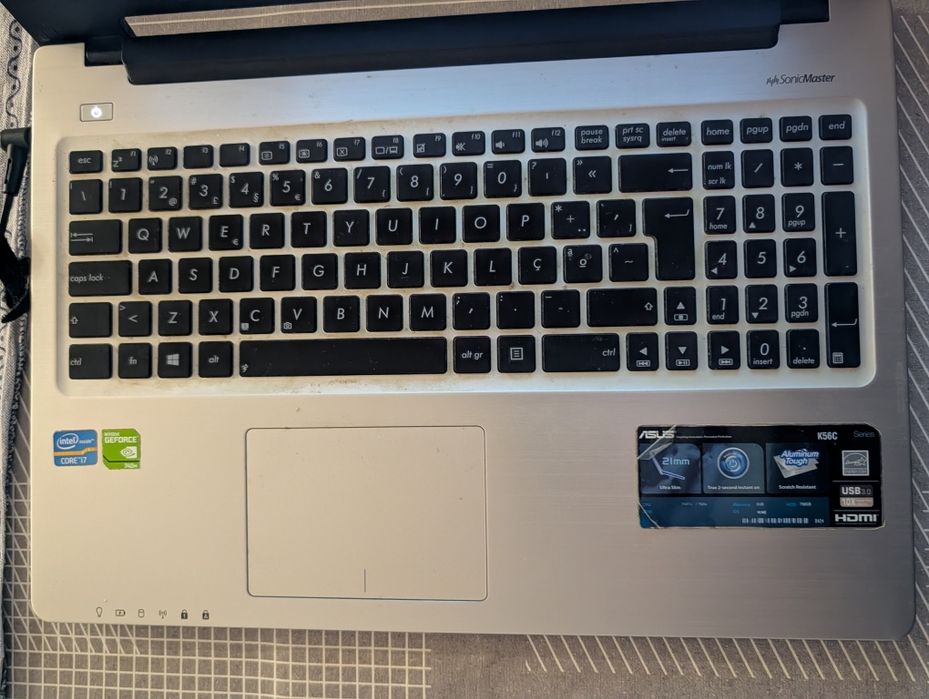 Portátil ASUS k56c