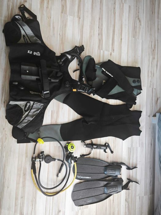 Komplet do nurkowania