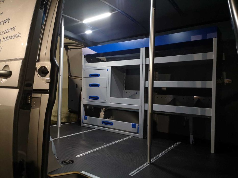 Renault Trafic L2 2014+ Zabudowa Do Busa Podłoga Brązowa 9mm Listwa