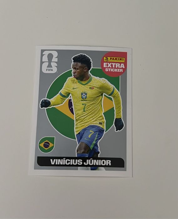 Vinícius Júnior Panini Mundial 2026