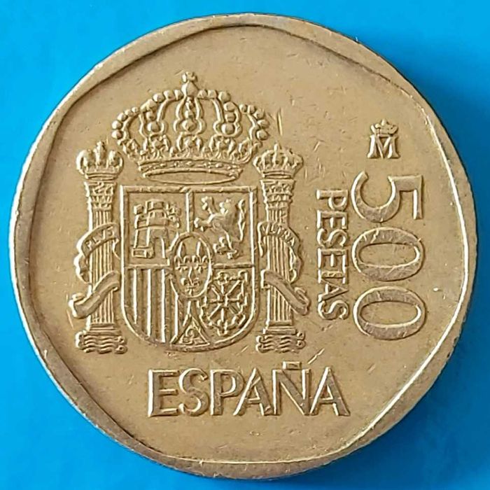 500 Pesetas de 1987 D. Juan Carlos l, Espanha