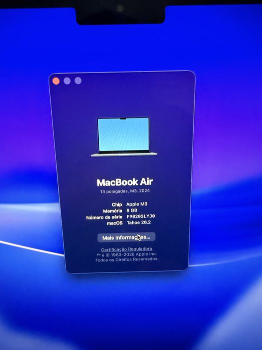 Macbook air M3 256gb