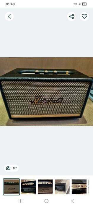 Акустика Marshall Acton 2/ Колонка marshall Acton 2 в идеале