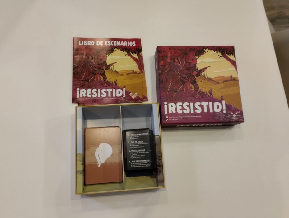 Jogo tabuleiro hoplomachus / star wars / unmatched / resistid