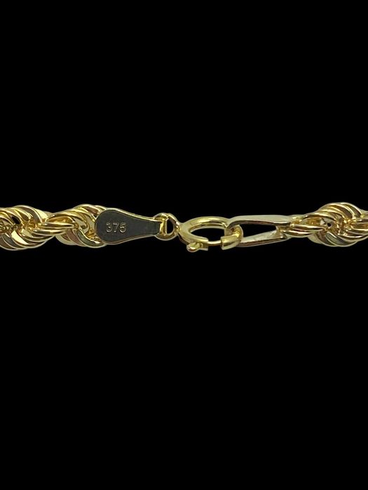 Bransoletka kordel ZŁOTA p375 w2,67g d19,5cm nienoszona