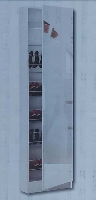 Demeyere Conforama – Sapateira 1 Porta com Espelho, Nova e em Caixa