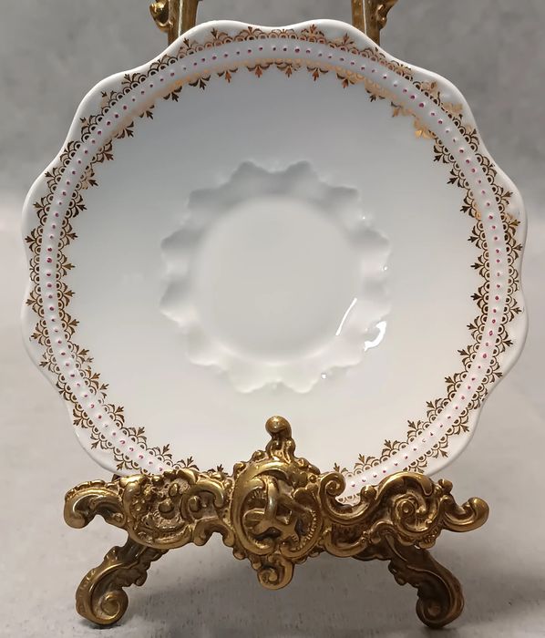 Hermann Ohme SILESIA Louis XVI  Filiżanka Kolekcjonerski Duet