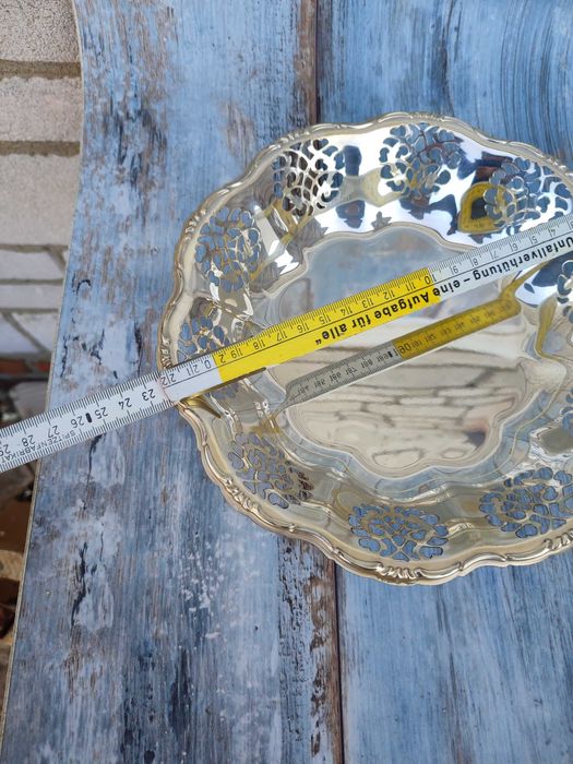 Patera - platerowana - vintage - design