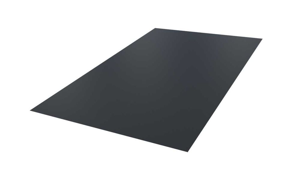 Blacha płaska 0,50 mm 1,25 x 2 m foliowana MAT  (2,50 m2) RÓŻNE KOLORY