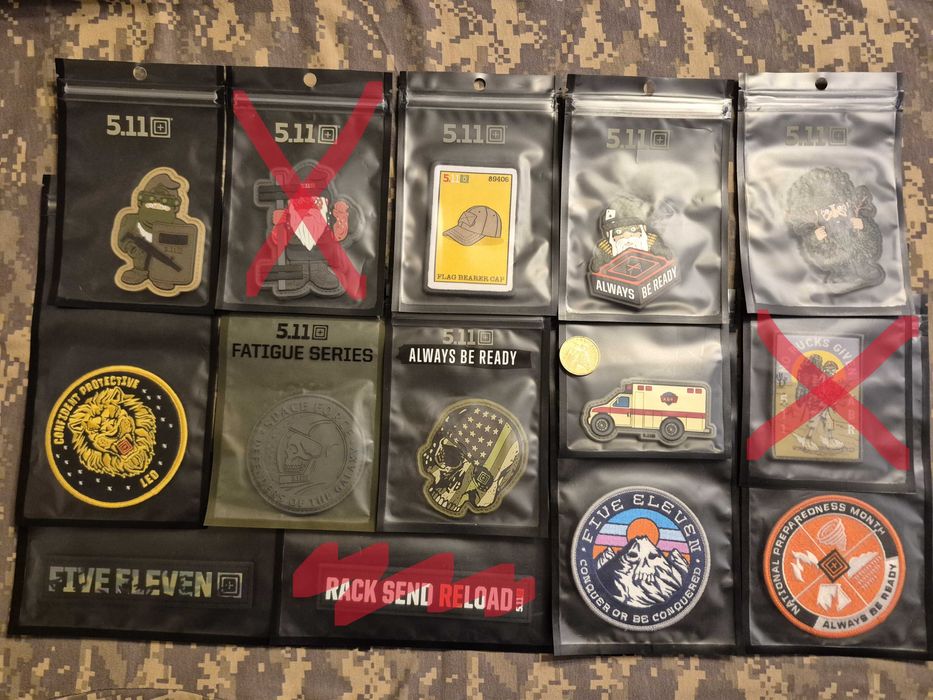 5.11 Патчі/Шеврони